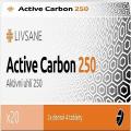 LIVSANE Active Carbon 250 Aktivn� uhl� tbl.20