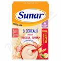 Sunar Mln kae 8 cerel.jahoda/bann 6m+ 340g